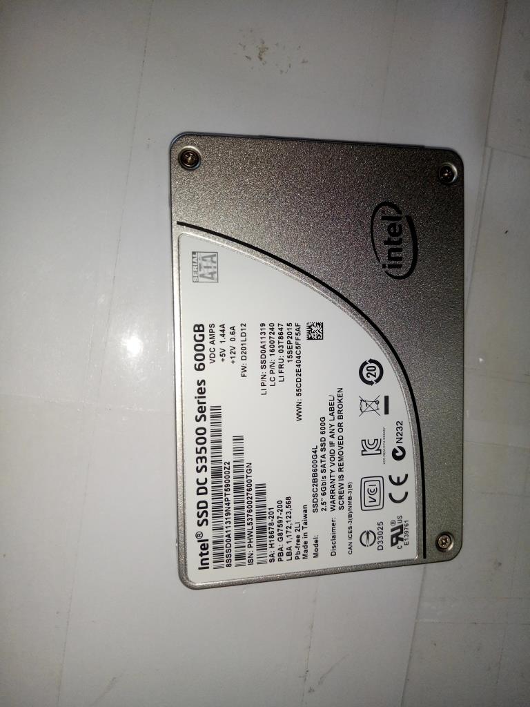 Lenovo Ssd Asm 600G Ssd - 03T8647