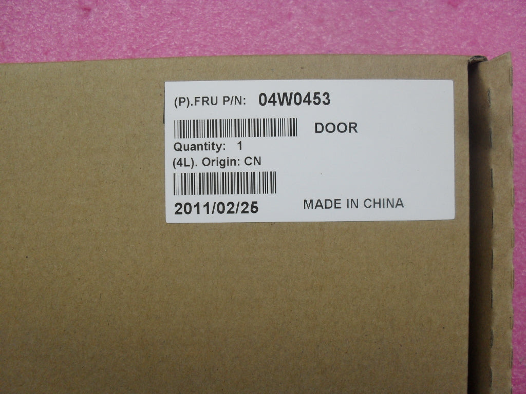 Lenovo Door Door W/Security Message - 04W0453