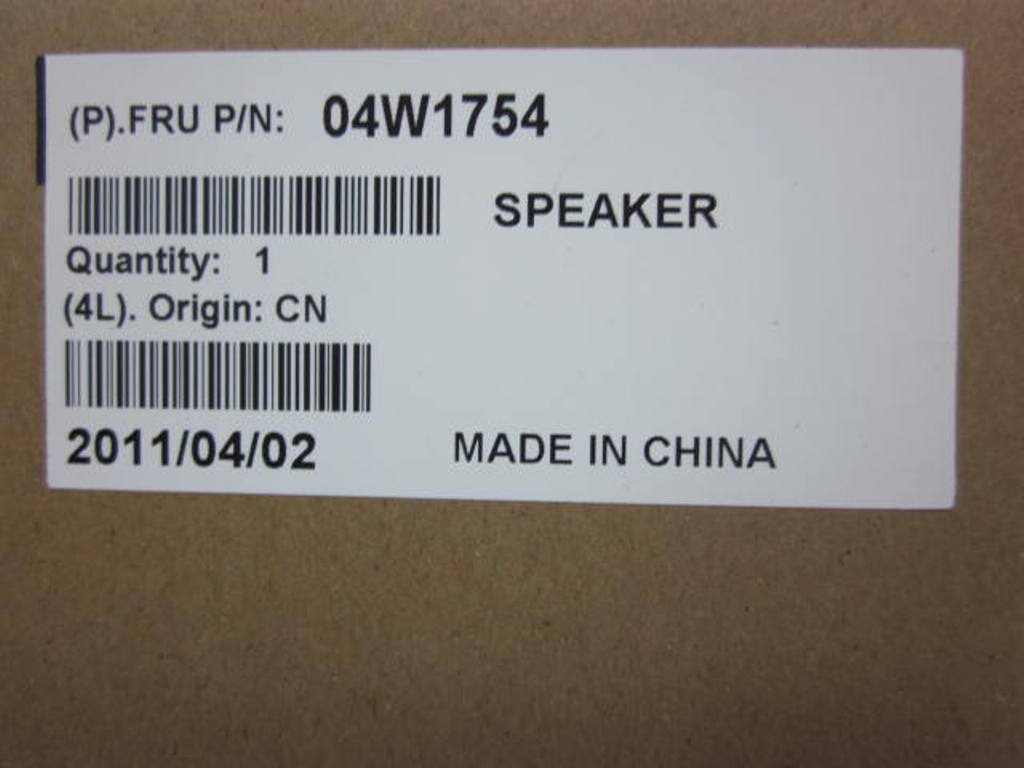 Lenovo Mecha Speaker Asm - 04W1754