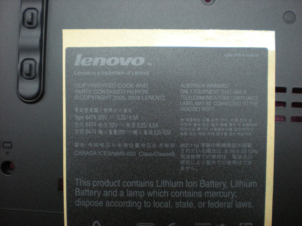 Lenovo 45M2501 Cover Bscv Mouse 6474Ww