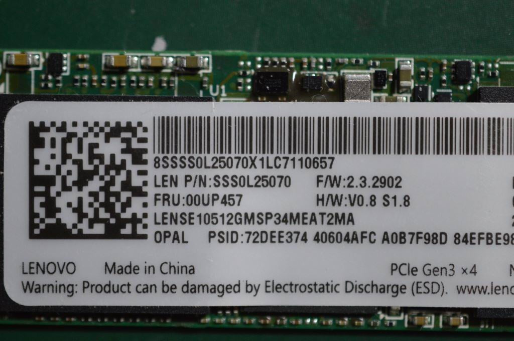 Lenovo 2280 Pcie3X4 - 00UP457