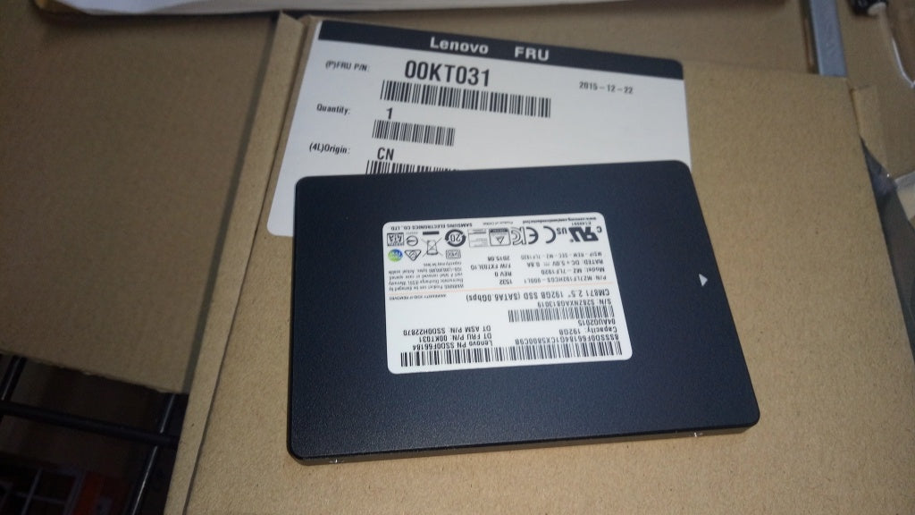 Lenovo 00KT031 Sd Solid State Drives