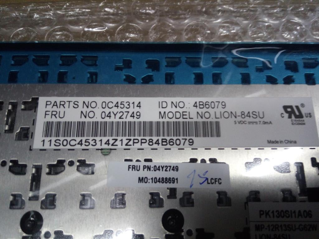 Lenovo Ki Keyboards Internal - 04Y2749