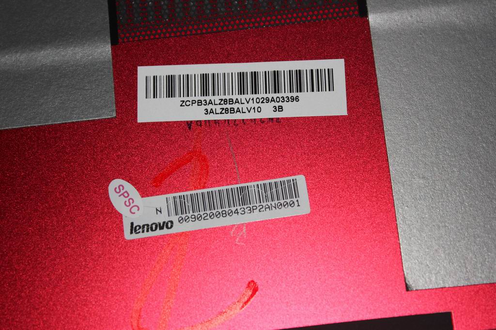 Lenovo Lower Case Lz8 Red - 90200804