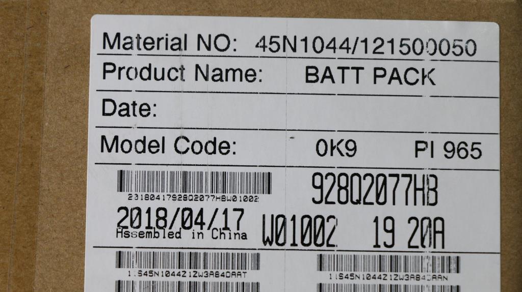 Lenovo Ba Rechargeable Batteries - 121500050