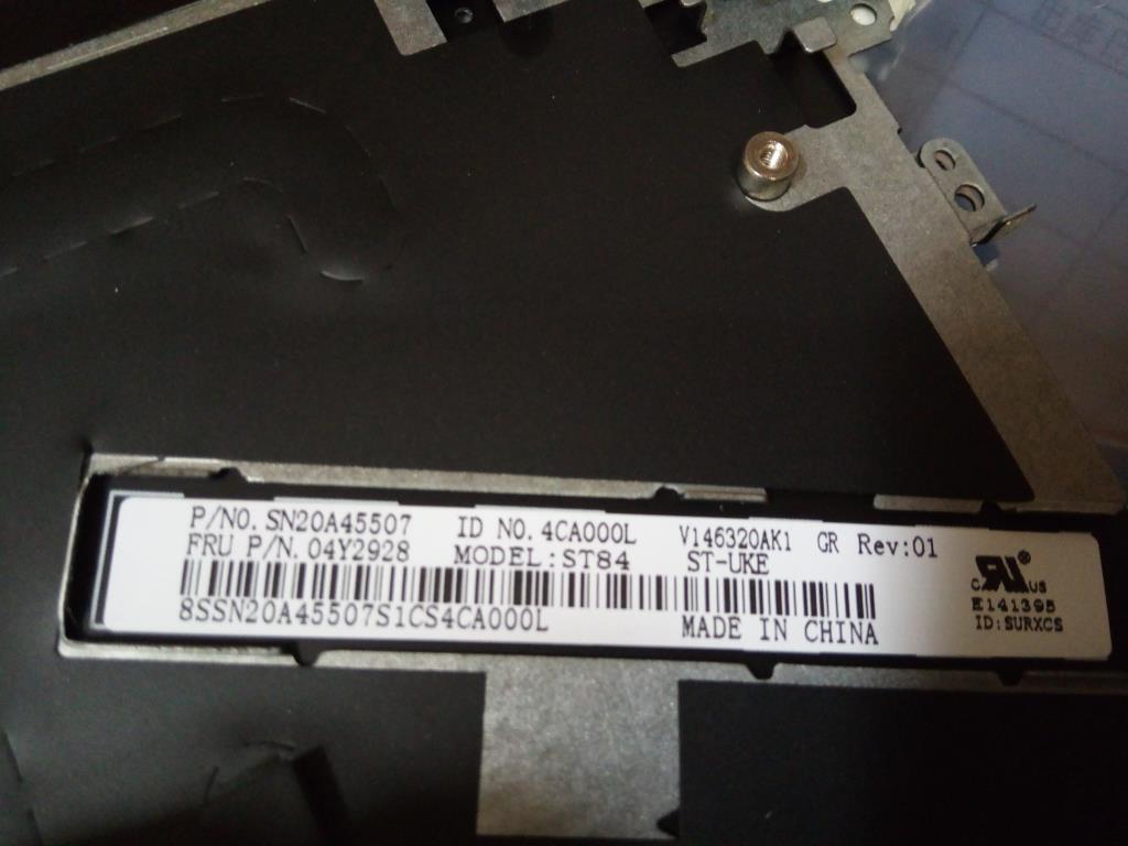 Lenovo Ki Keyboards Internal - 04Y2928