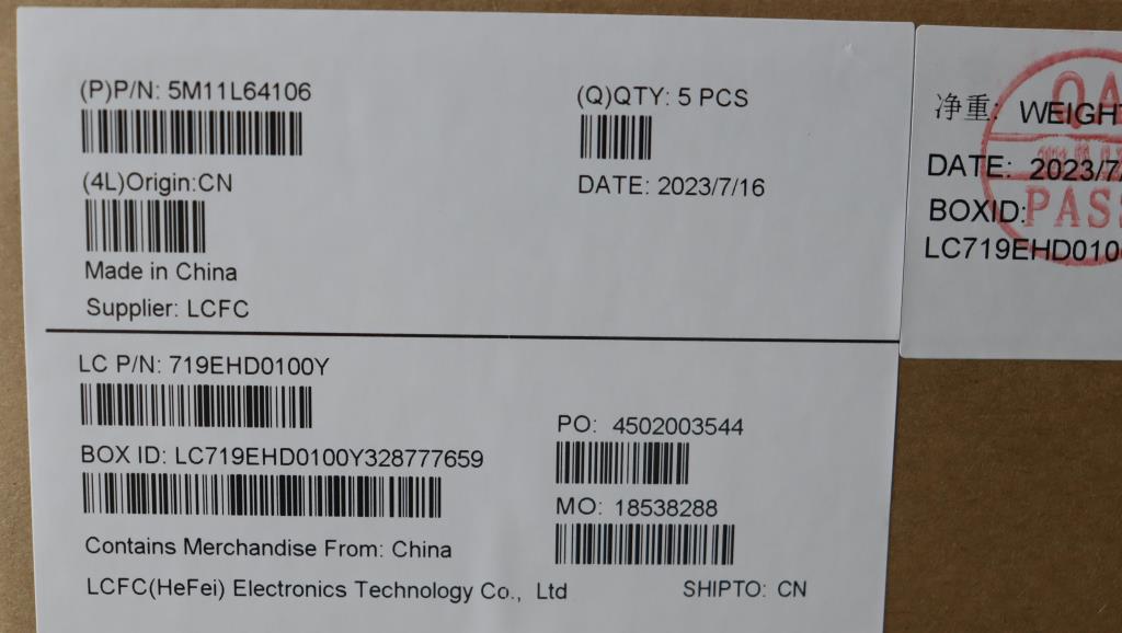 Lenovo Mech_Asm Kbd W C Euro Eng Bklt - 5M11L64106