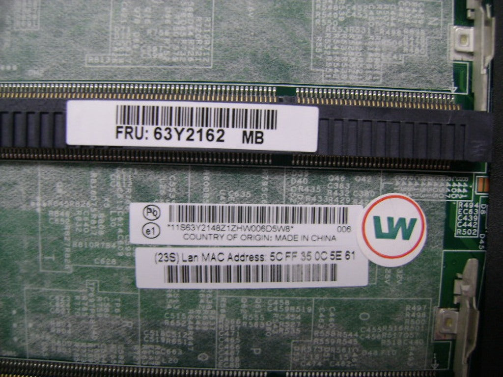 Lenovo Cdpop Pln35Smbtpm - 63Y2162