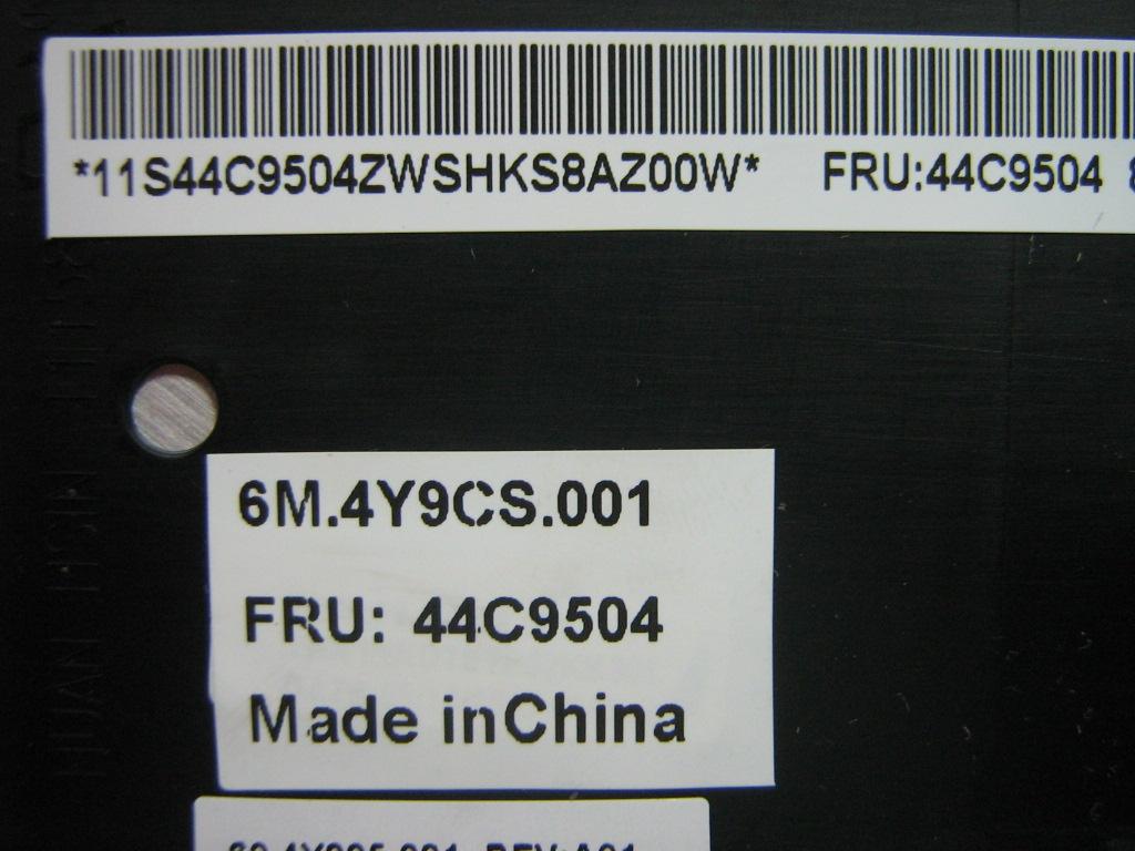 Lenovo Kybd Bezels And Palmrests - 44C9504