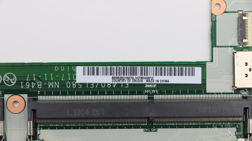 Lenovo El480 Mb Uma 3965U Win Namt Yt - 01LW387