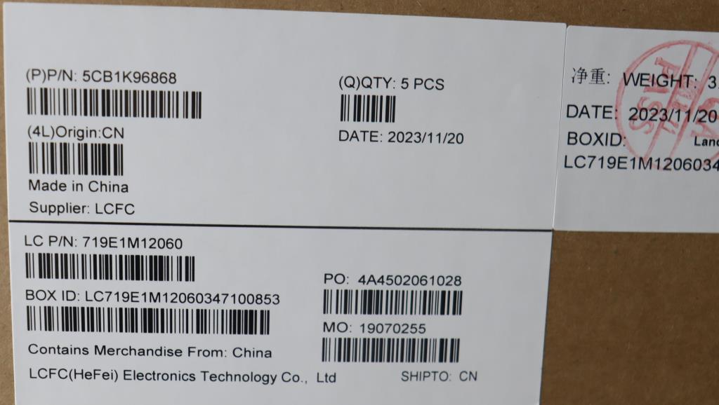 Lenovo Cover Upper Case Assembly Rus - 5CB1K96868
