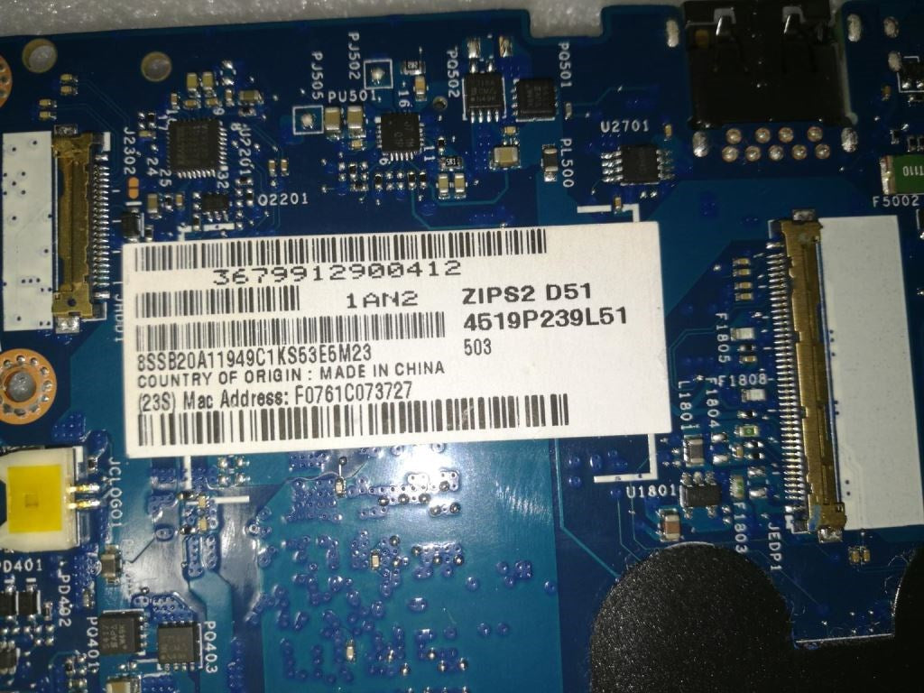 Lenovo Systemboard - 04X6413