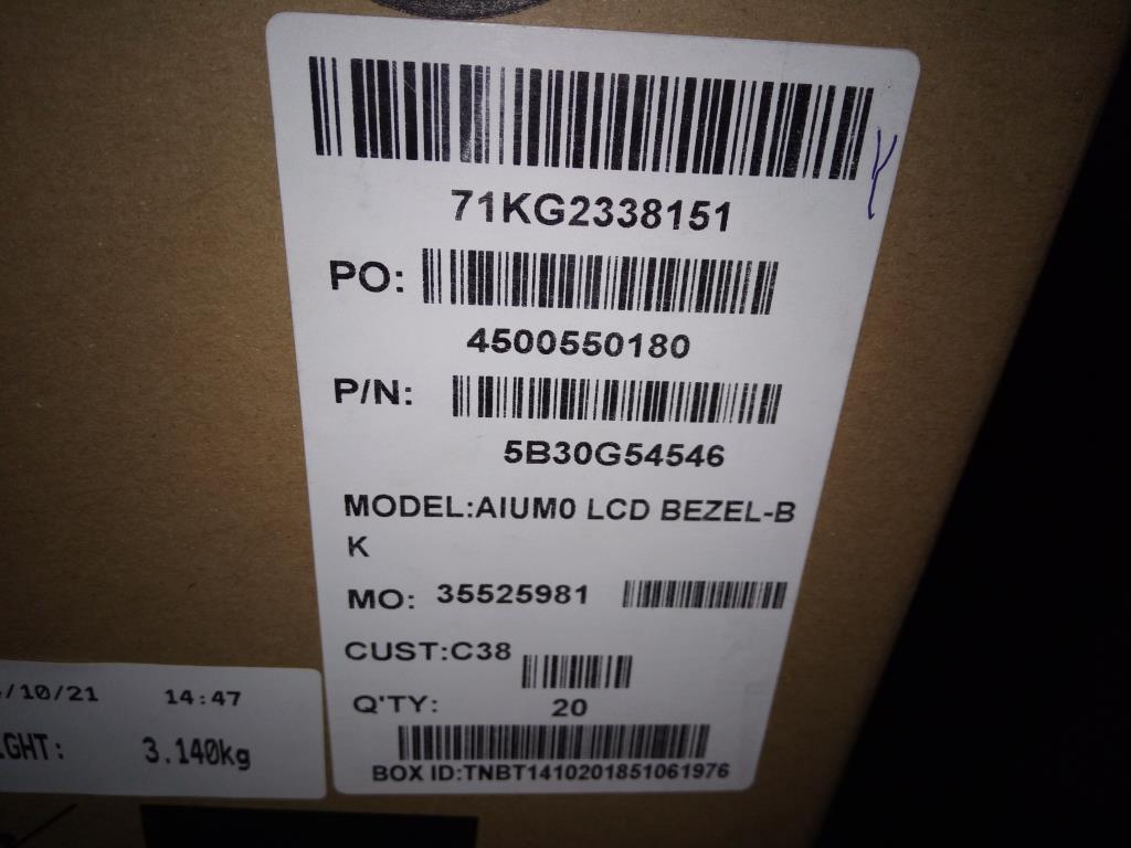 Lenovo Bz Bezels/Doors - 5B30G54546