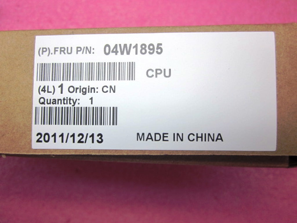 Lenovo Pu Processors - 04W1895