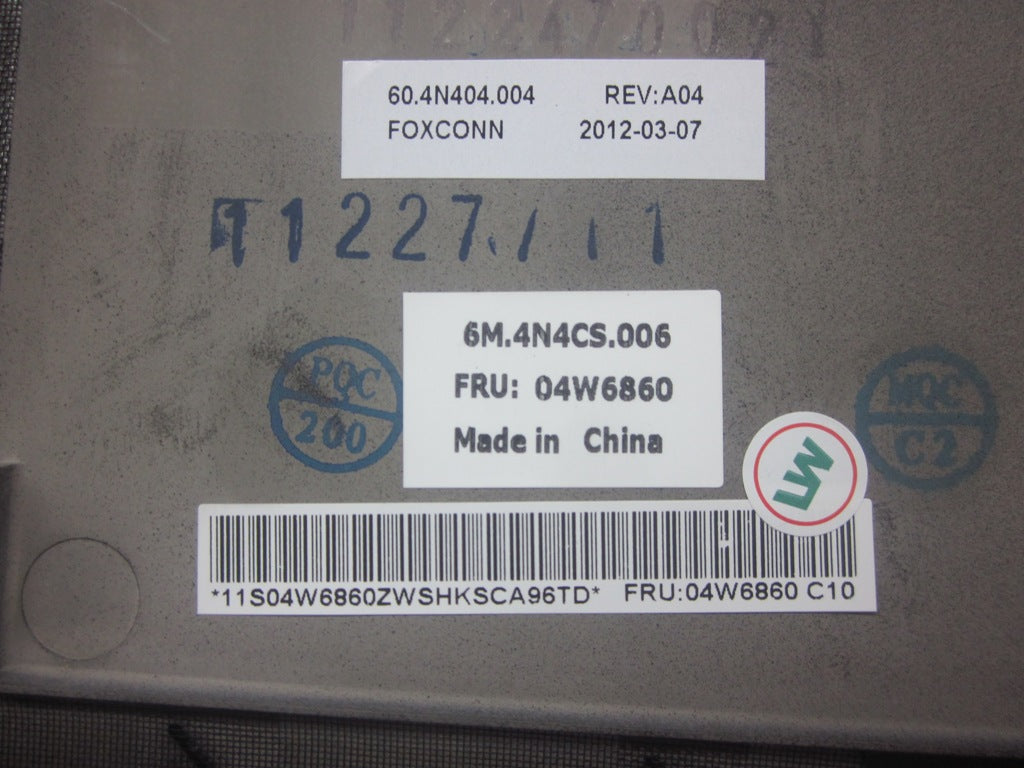 Lenovo Mech Asm Base Cover Asm - 04W6860