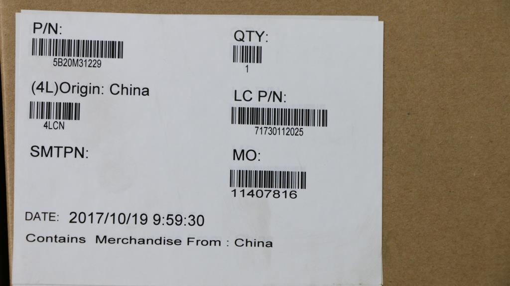 Lenovo Mb I3-7100U Uma D4G Nbl-Win - 5B20M31229