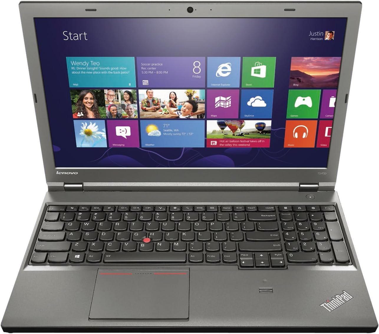 Lenovo ThinkPad T540p 15.6-Inch Laptop - 20BE