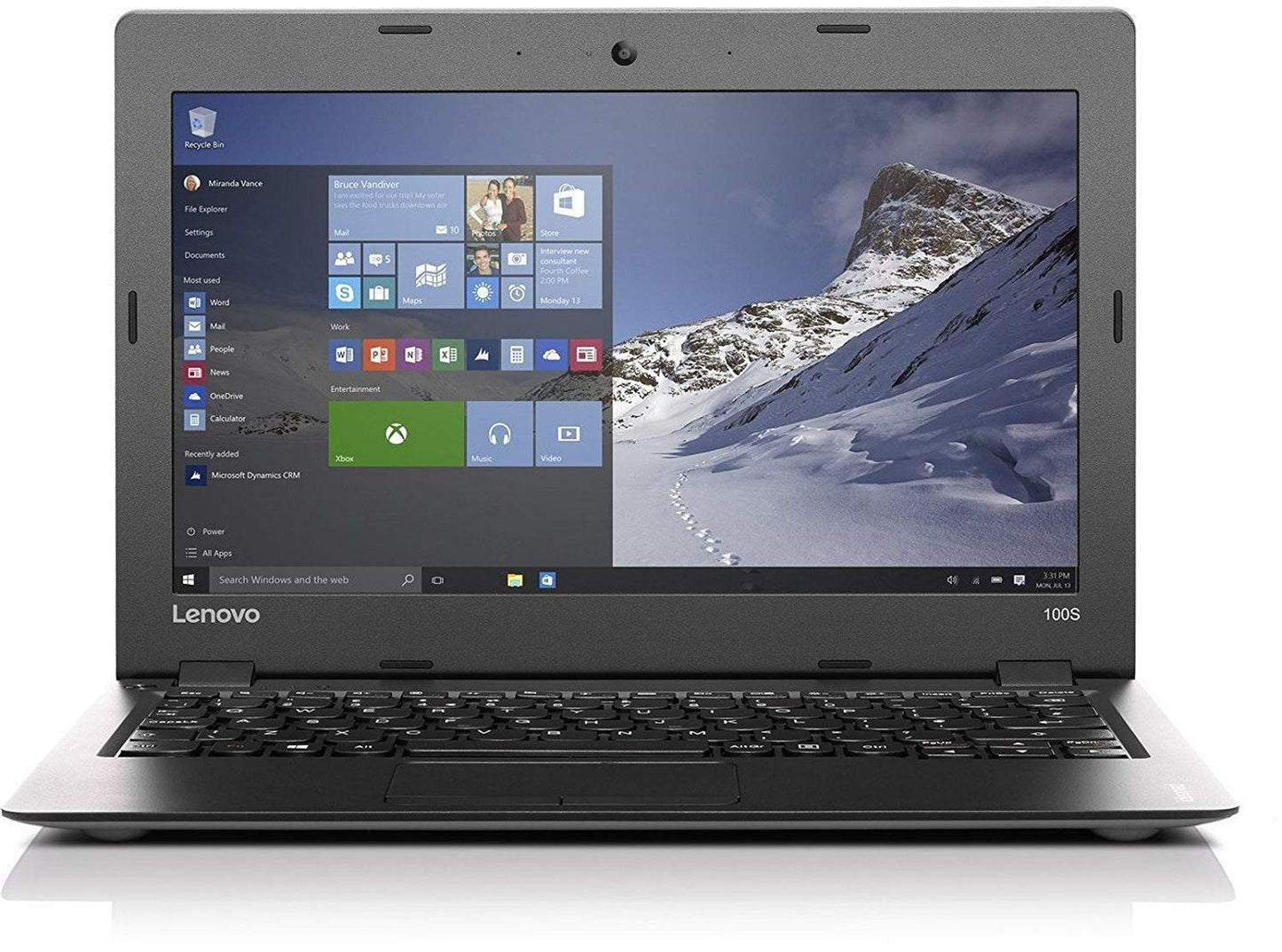 Lenovo 100S-11IBY 11.6" IdeaPad Laptop - 80R2001FUS