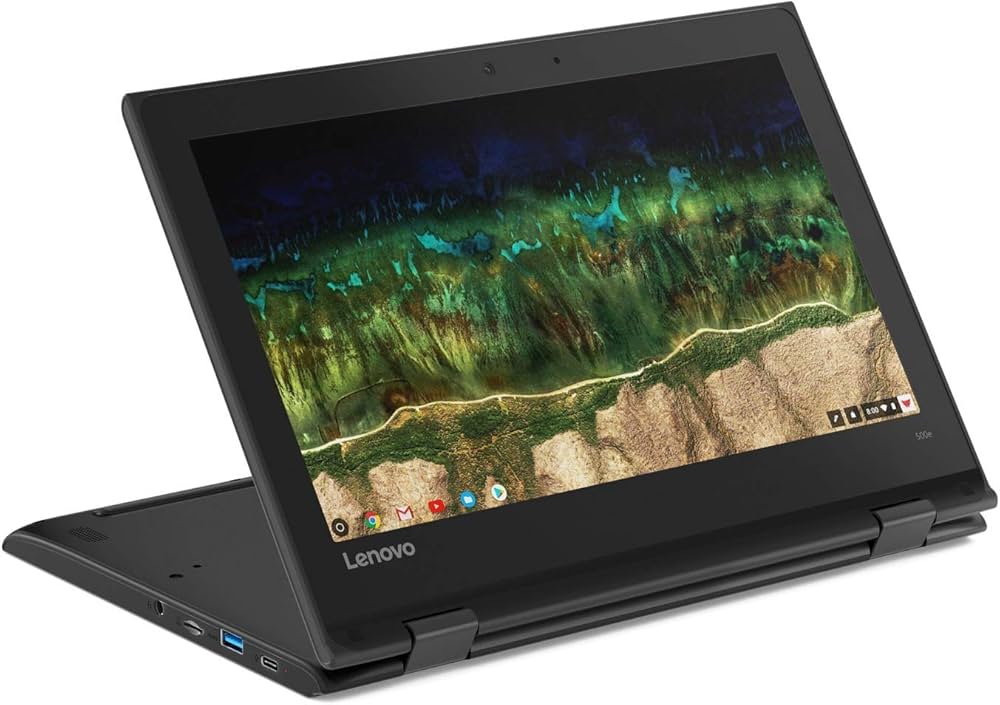 Lenovo 500e Chromebook 2nd GEN 11.6” HD (1366 x 768) 10-Point Multi-Touch Display Laptop - 81MC