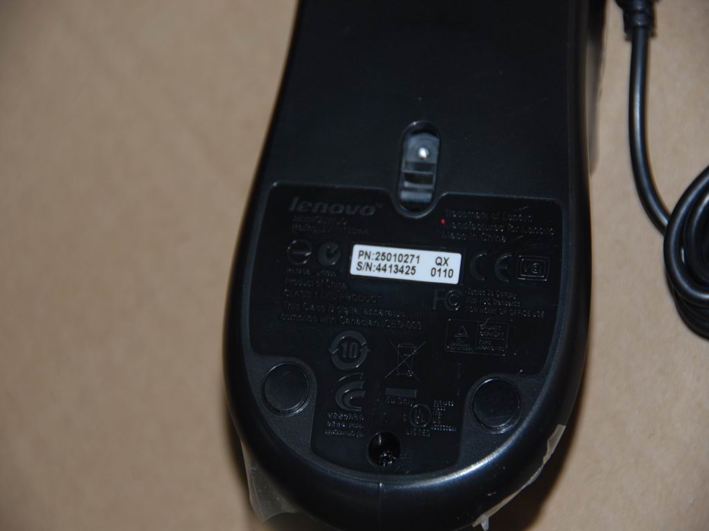 Lenovo Mouse Primax Lxh-Modwuo(B) Usb - 25010271