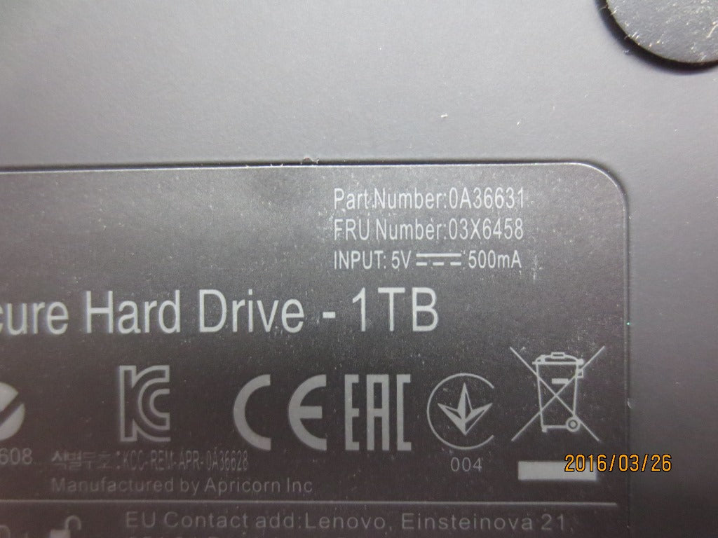 Lenovo Hard Drives - 03X6458