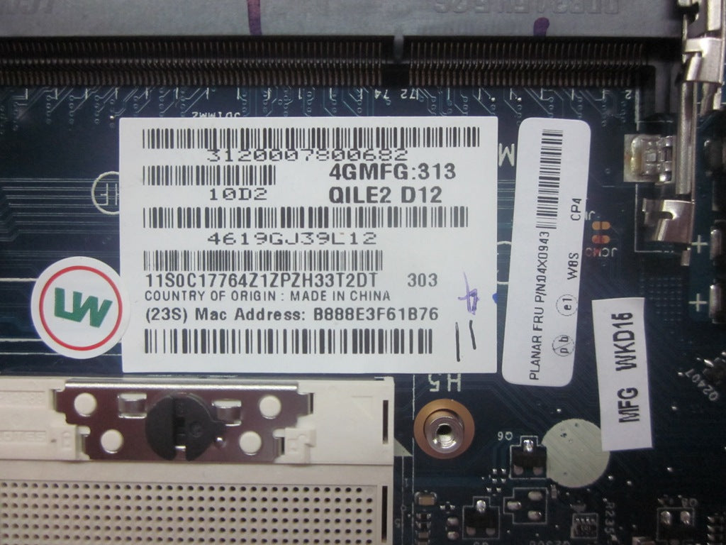 Lenovo 04X0943 - Part