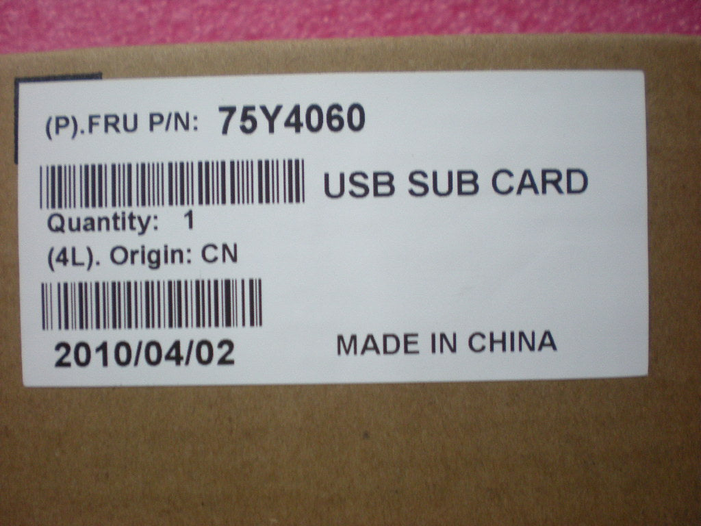 Lenovo Custom Function Cards / Usb Su - 75Y4060