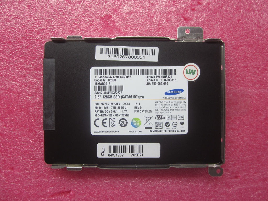 Lenovo Ssd Assembly - 04W1982