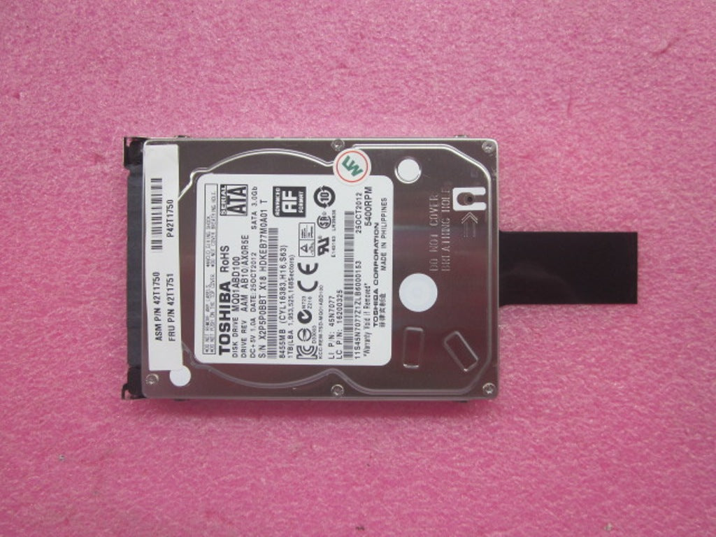 Lenovo Hd Hard Drives - 42T1751