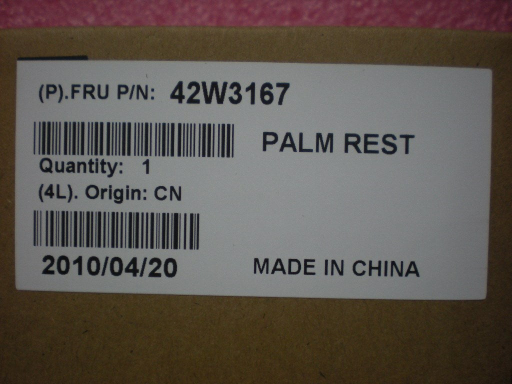 Lenovo Kybd Bezels And Palmrests - 42W3167