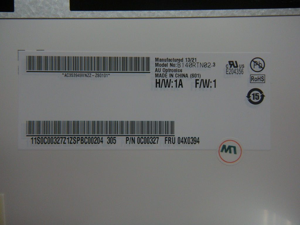 Lenovo Laptop Lcd Screen - 04X0394