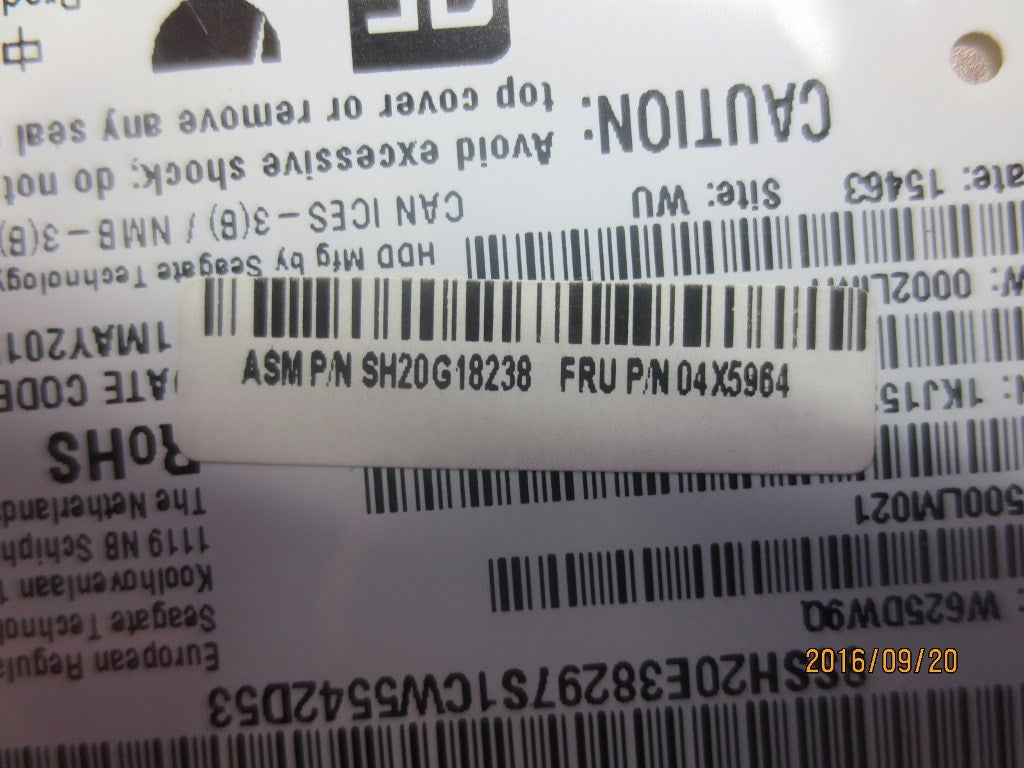 Lenovo Hd Hard Drives - 04X5964