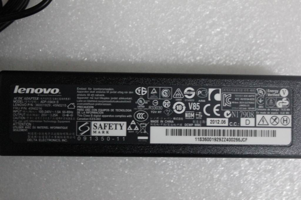 Lenovo Adapter Delta Adp-65Kh Bd 20V/ - 36001929