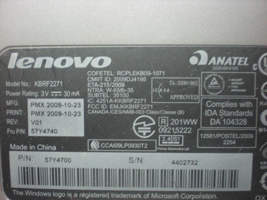 Lenovo 57Y4740 - Part