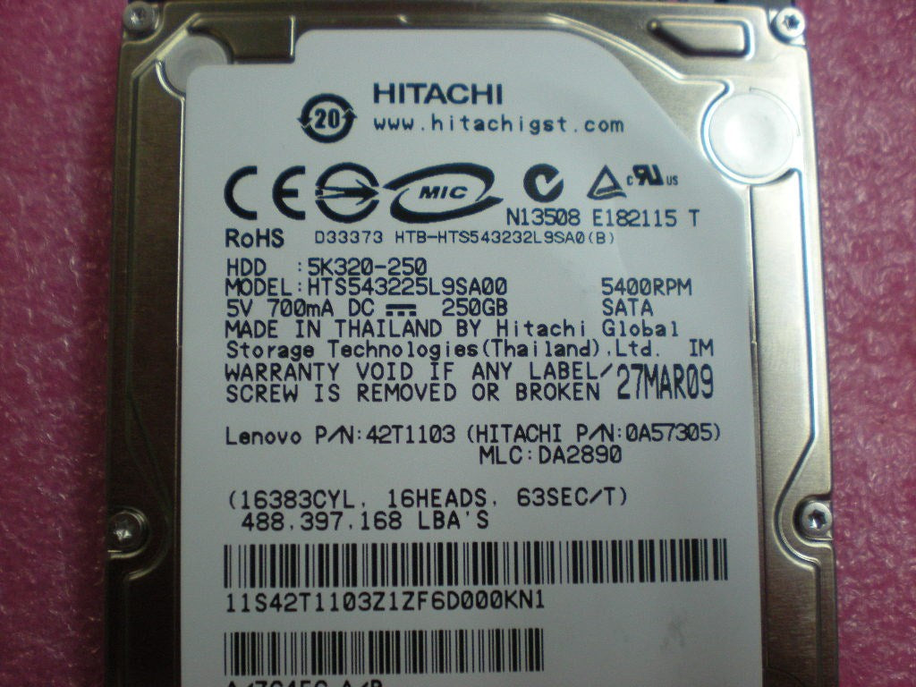 Lenovo Hard Drives - 41W0723