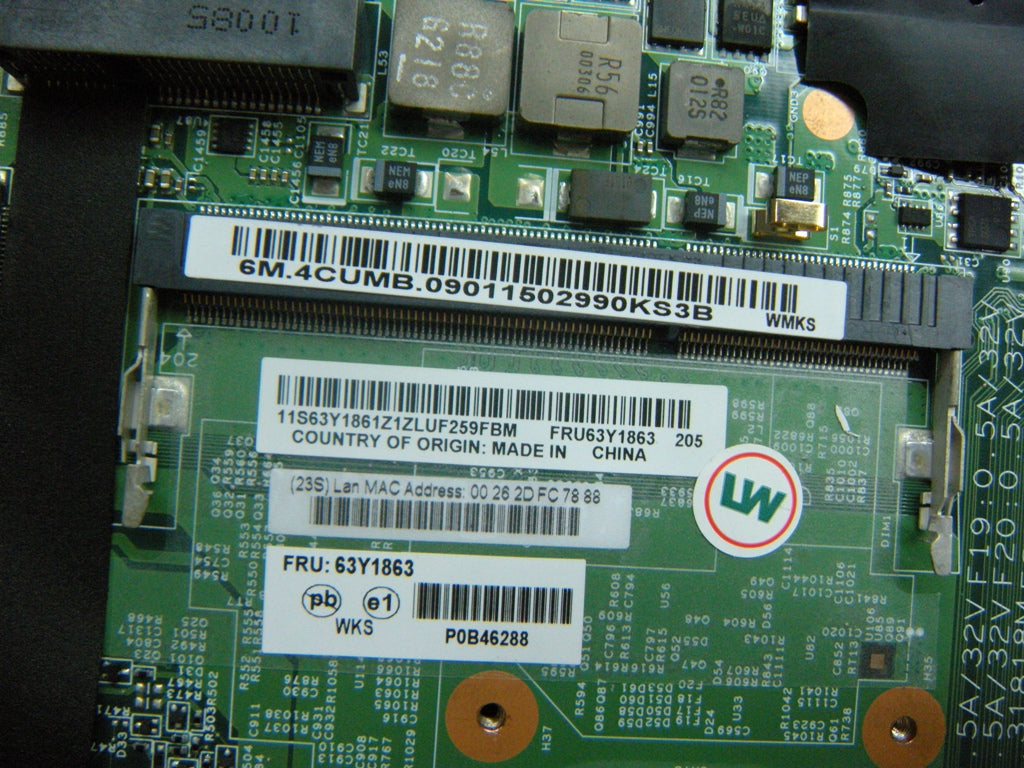 Lenovo System Boards - 63Y1863