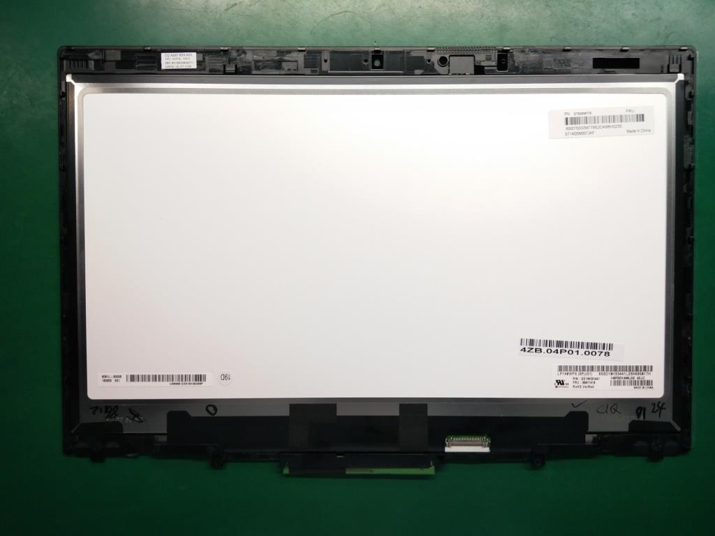 Lenovo 00UR192 Assembly Tft Lcd 14 Wqhd Th Lg