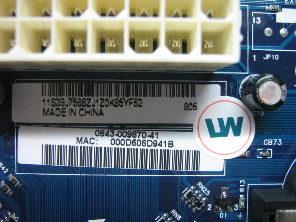 Lenovo System Boards - 29R8261