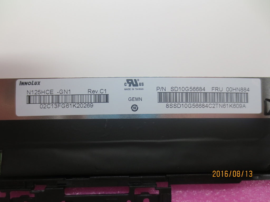 Lenovo Touch Assembly Fhd Inx+Lb W/Ca - 01AX908