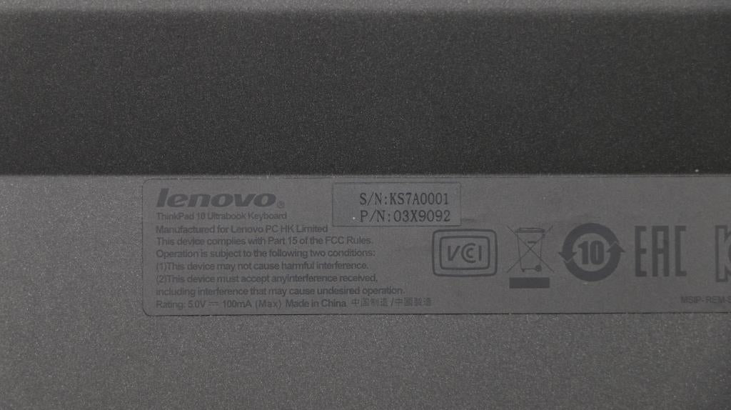Lenovo Ki Keyboards Internal - 03X9092
