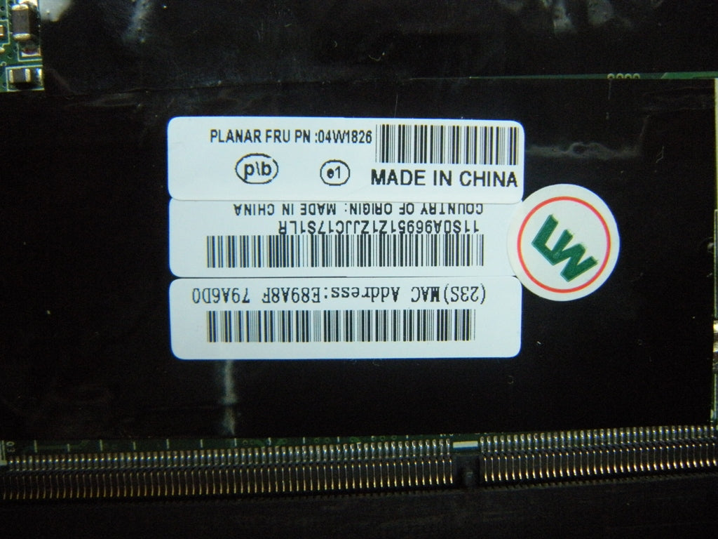 Lenovo Cdpop Pln Hm65+Amd 1Gb Non-Aes - 04W1826