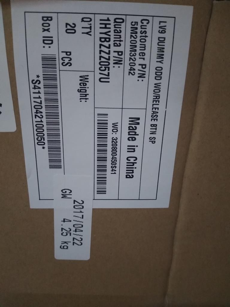 Lenovo Lv9 Dummy Odd Wo/Release Btn S - 5M20M32042