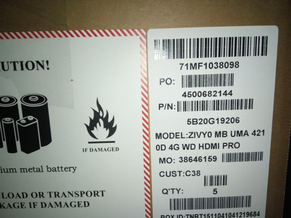 Lenovo Pl System Boards - 5B20G19206