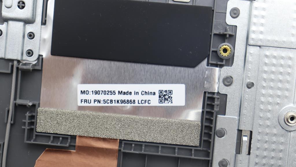 Lenovo Cover Upper Case Assembly Rus - 5CB1K96868