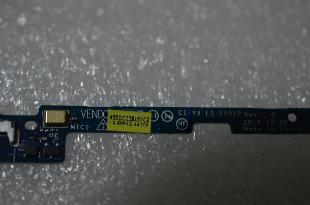 Lenovo 5C50N67997 Mic Board