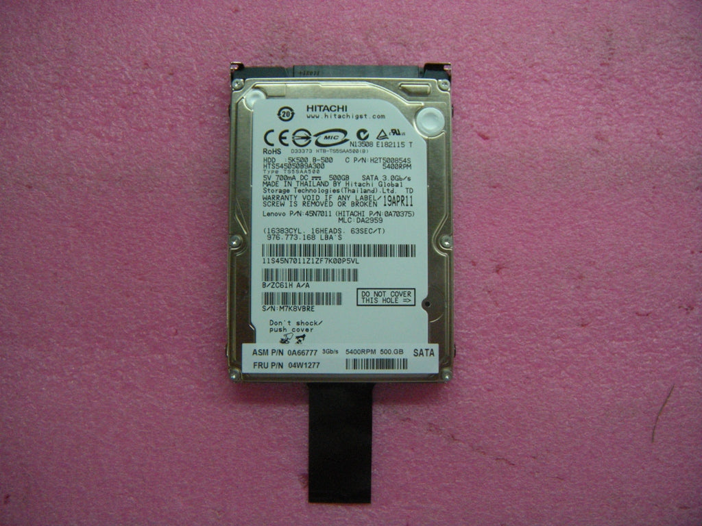 Lenovo 04W1277 - Part