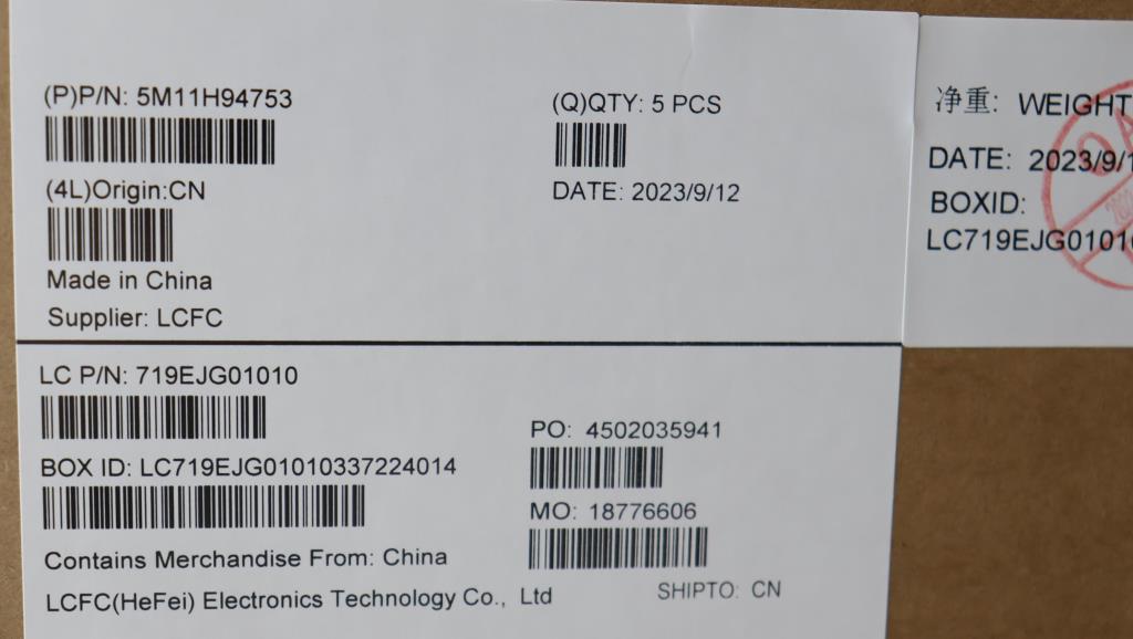 Lenovo Mech_Asm Fru Kbd Ccv Ara (Chy) - 5M11H94753