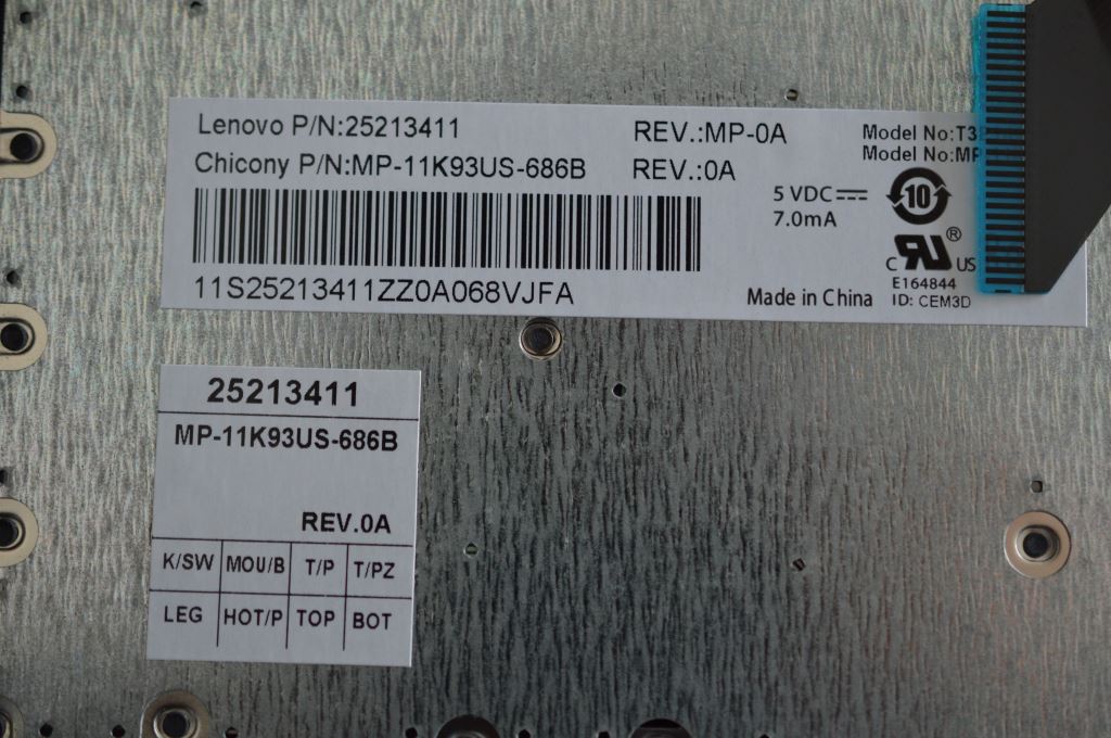 Lenovo Kbd - 25213411