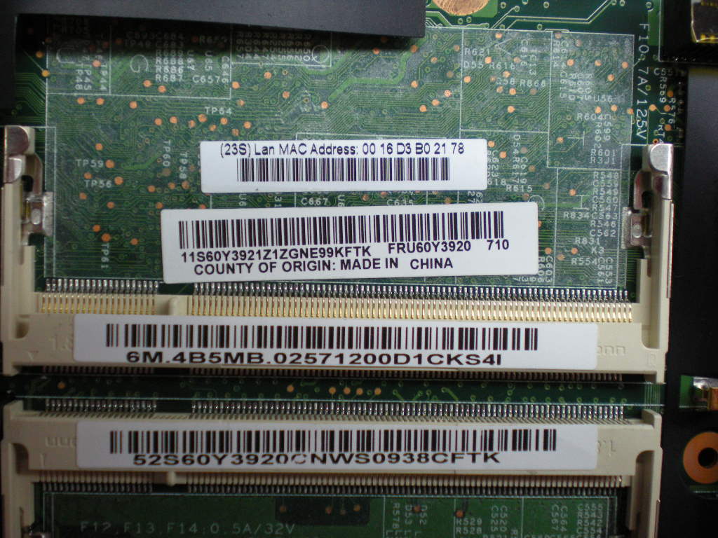 Lenovo System Boards - 60Y3920