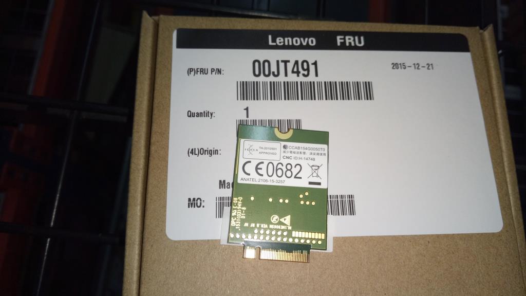 Lenovo Cw Wireless Wan Adapters - 00JT491